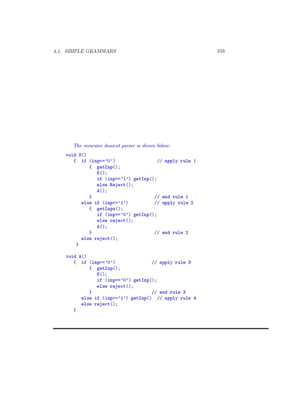 Compiler Design: Theory, Tools, and Examples - Page 103